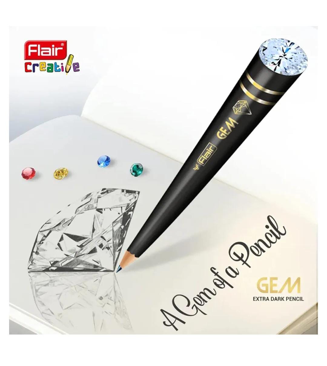 FLAIR - DEM Extra Dark Pencil