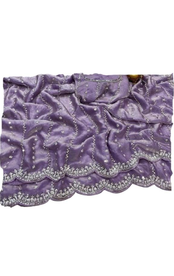 Saree - Embroidered Bollywood Pastal Saree