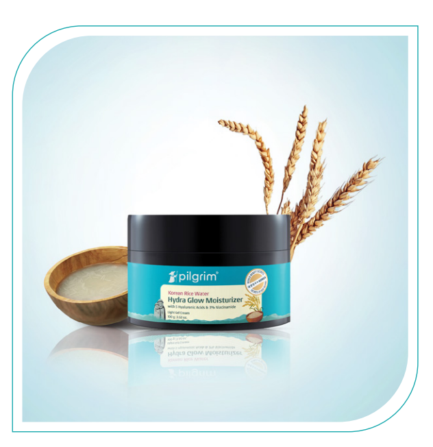 Pilgrim Korean Rice Water Hydra Glow Moisturizer 50g