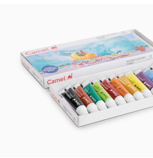 CAMEL - Water Colour Tubes 12 Shades