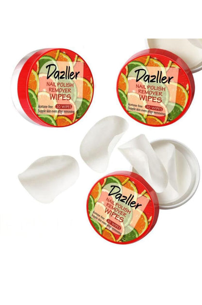 DAZLLER - Nail Polish Remover Wipes