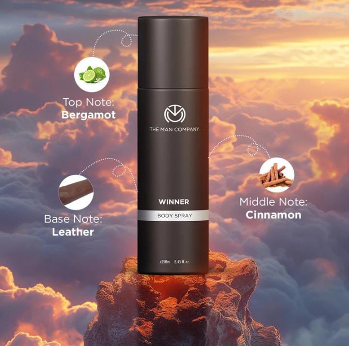 THE MAN COMPANY - WINNER Body Spray