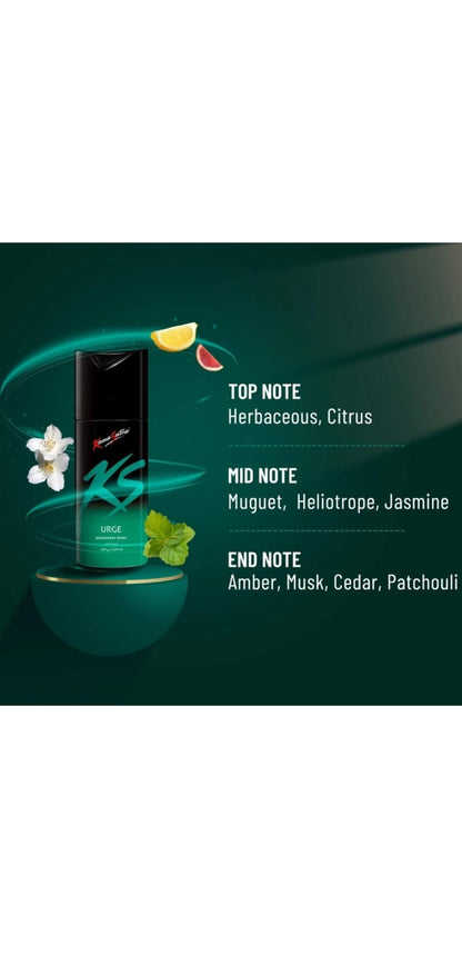 Kamasutra Urge Deodorant Spray - For Men(150 ml)