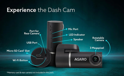 AGARO Dash Camera