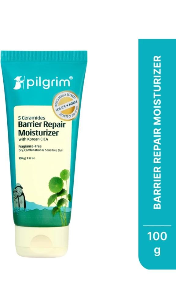 Pilgrim 5 Ceramides Barrier Repair Moisturizer with Korean CICA (100 g)