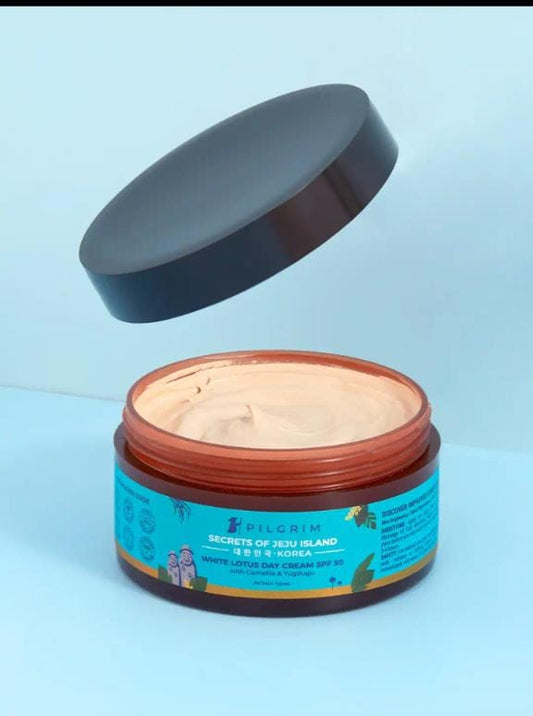 Pilgrim White Lotus Day Cream SPF 50 (100g)