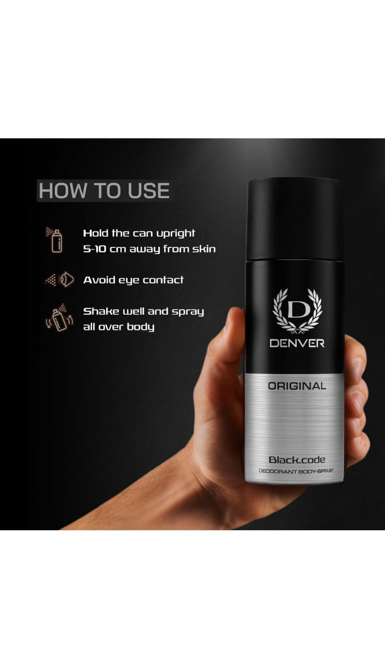 DENVER ORIGINAL BLACK CODE