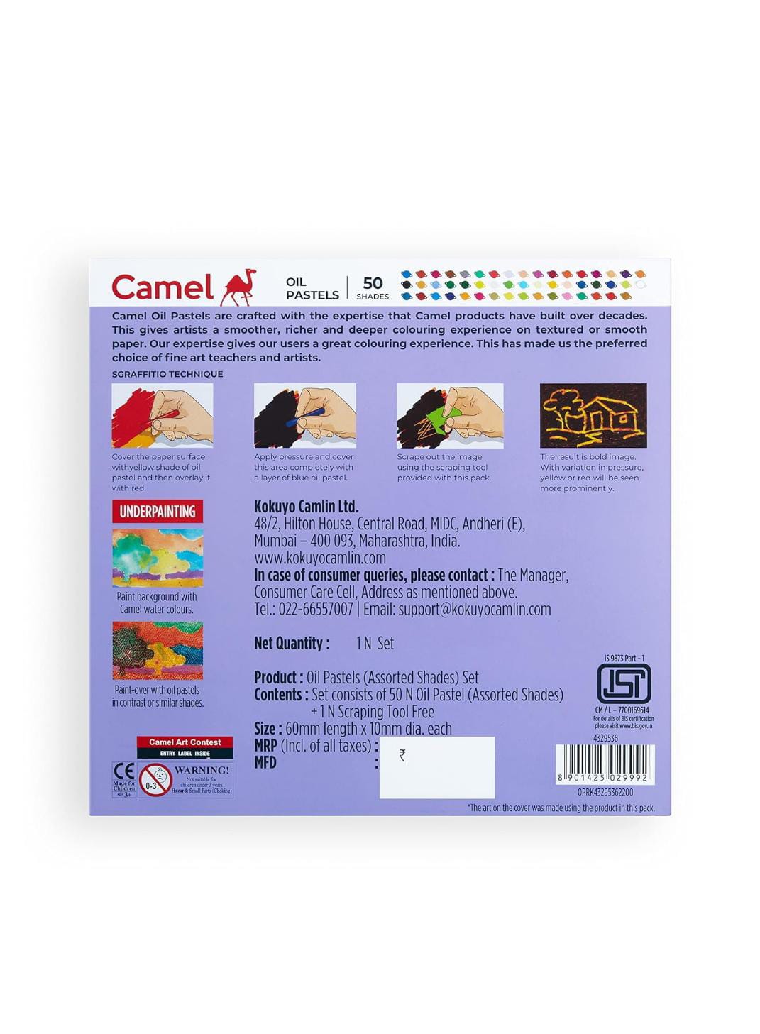 CAMEL - Oil Pastels 50 Shades