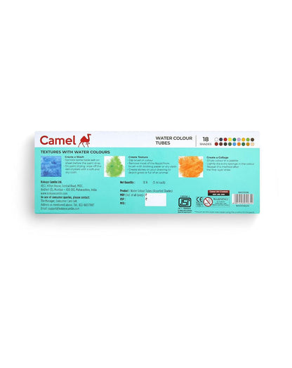CAMEL - Water Colour Tubes 18 Shades