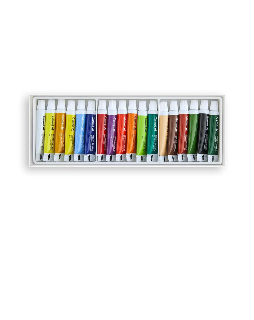 CAMEL - Water Colour Tubes 18 Shades
