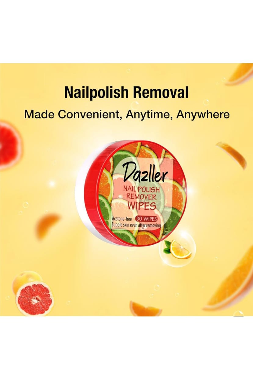 DAZLLER - Nail Polish Remover Wipes