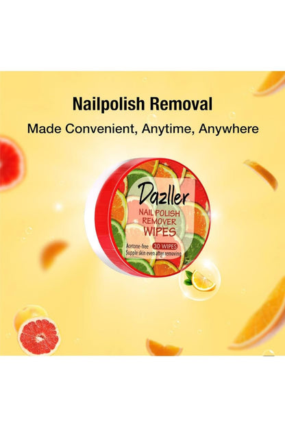 DAZLLER - Nail Polish Remover Wipes