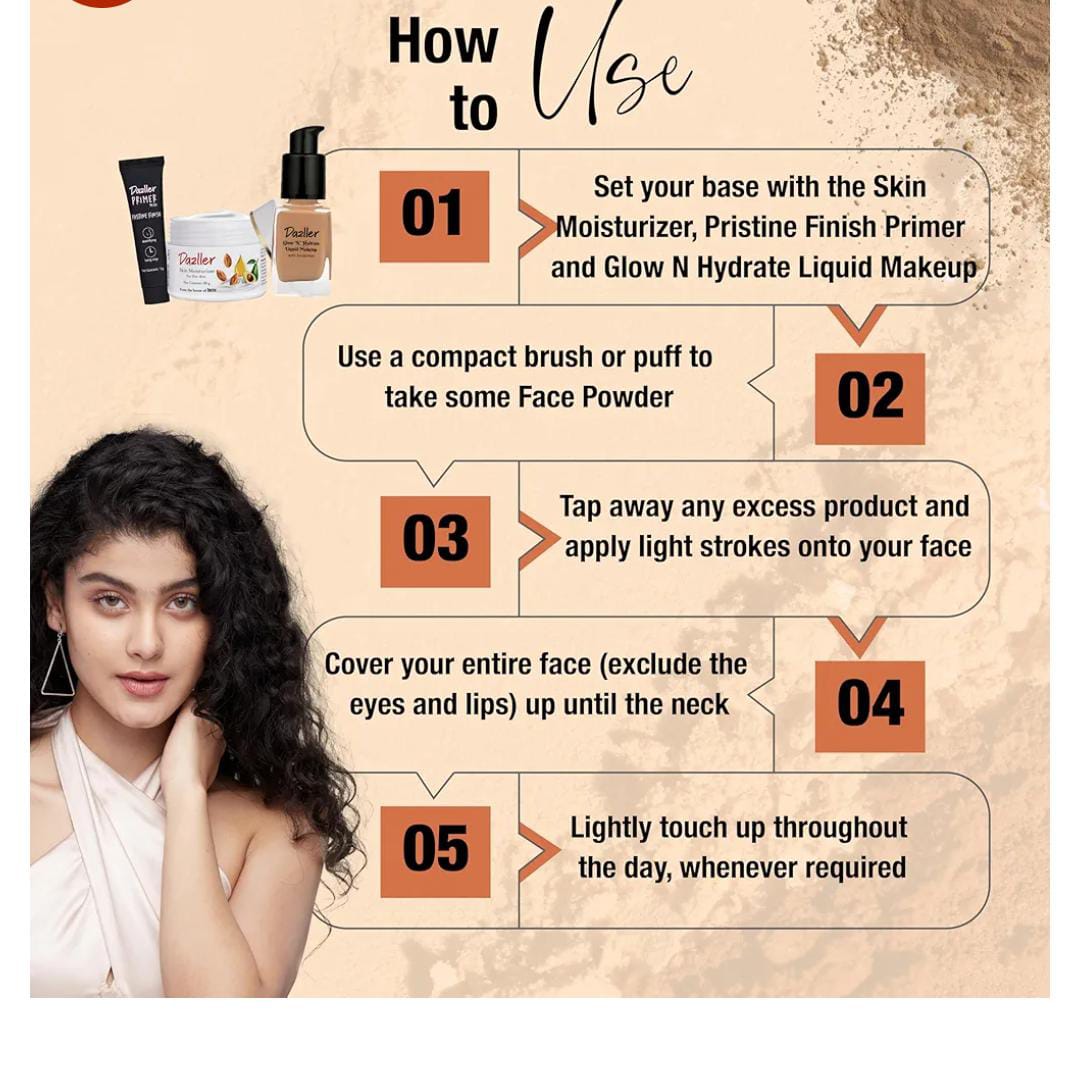 DAZLLER - Loose Powder Honey R 31