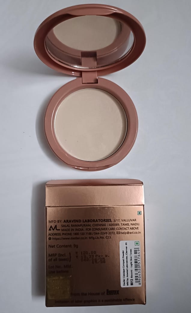 DAZLLER - Classique Compact Powder 8013 biscotti