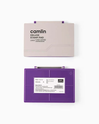 CAMLIN - Kokuyo Plastic Stamp Pad, Violet
