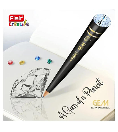 FLAIR - DEM Extra Dark Pencil