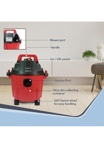 AGARO Vaccum Cleaner 10liter - 33398