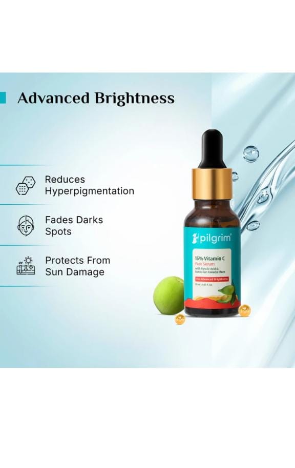 Pilgrim 15% Vitamin C Face Serum