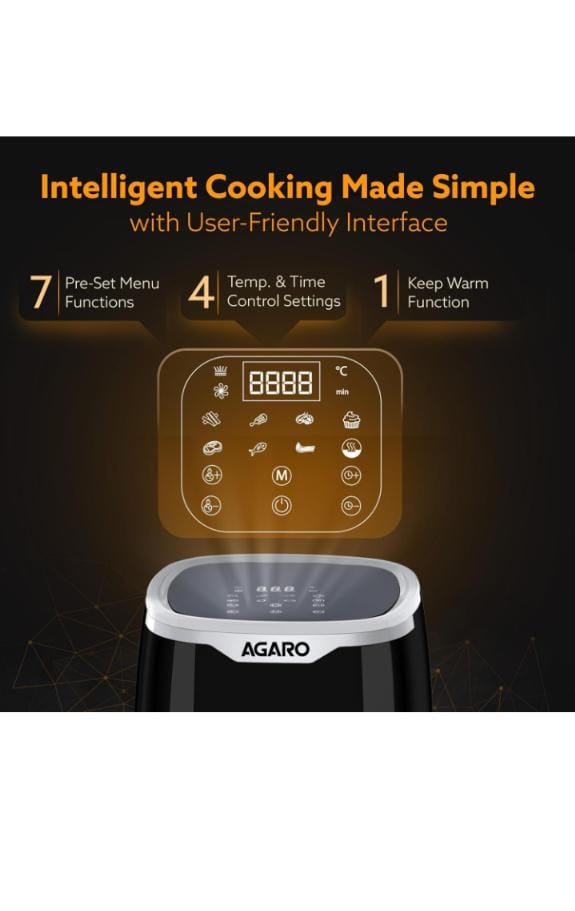 AGARO Galaxy Digital Air Fryer - 34028