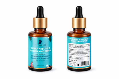 PILGRIM Alpha Arbutin & Vitamin C Brightening Serum (with Blueberry) 30ml