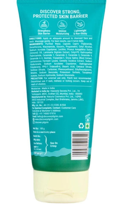 Pilgrim 5 Ceramides Barrier Repair Moisturizer with Korean CICA (100 g)