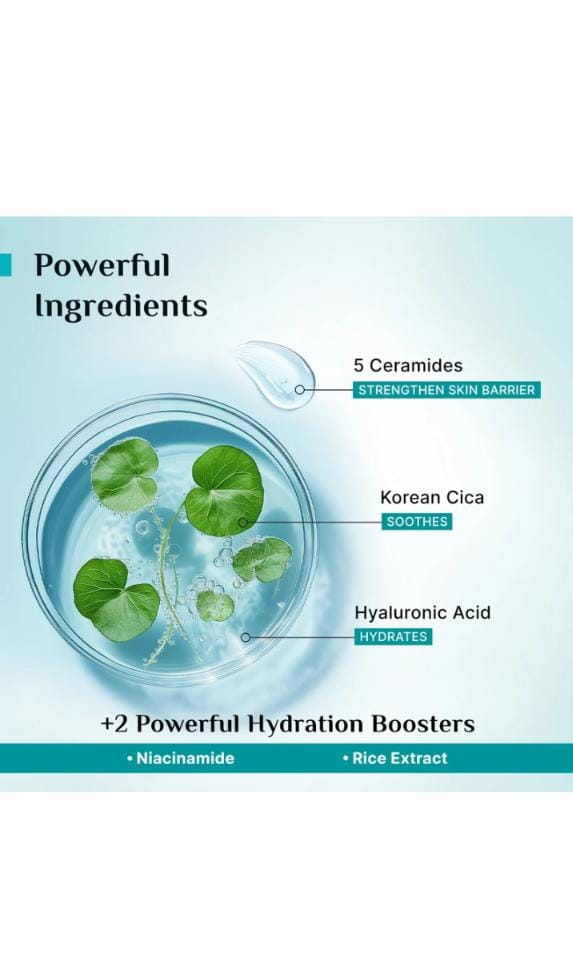 Pilgrim 5 Ceramides Barrier Repair Moisturizer with Korean CICA (100 g)