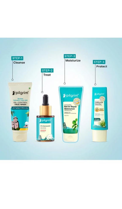Pilgrim 5 Ceramides Barrier Repair Moisturizer with Korean CICA (100 g)