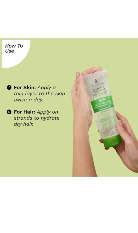 Pilgrim 99% Aloe Vera Gel 200g