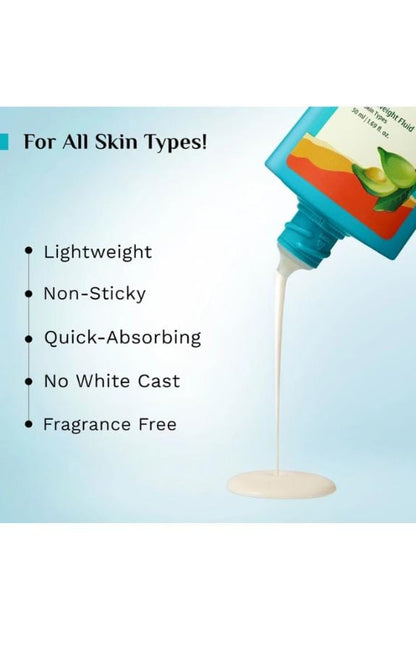 Pilgrim Brightening Serum Sunscreen SPF 50+ PA++++ (45ml)