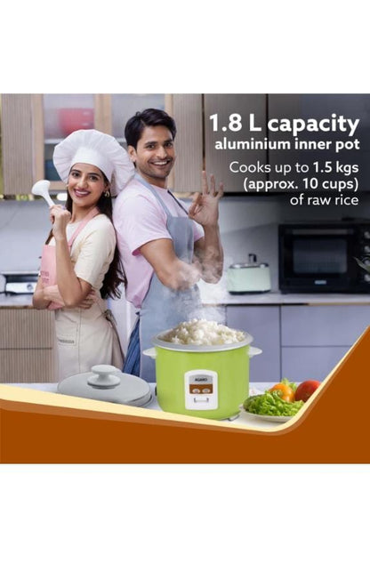 AGARO Marvel Electric Rice Cooker (1.8L) - 33958