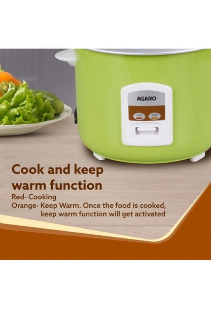 AGARO Marvel Electric Rice Cooker (1.8L) - 33958