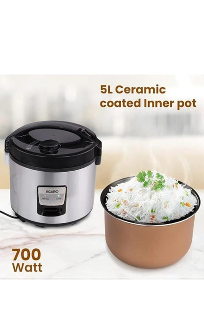 AGARO  Regency Electric Rice Cooker 5L - 33876