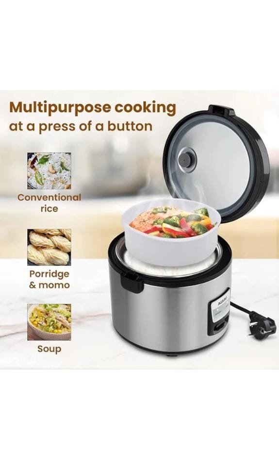 AGARO  Regency Electric Rice Cooker 5L - 33876