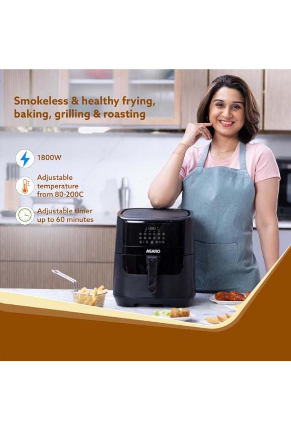 AGARO Elegant Digital Air Fryer 6.5 - 33896