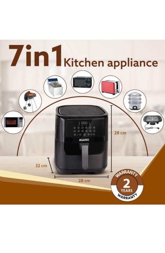 AGARO Elegant Digital Air Fryer 6.5 - 33896