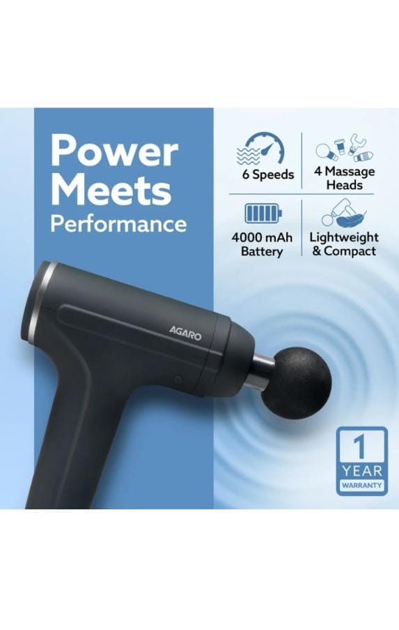 AGARO Galaxy Gun Massager - 34024