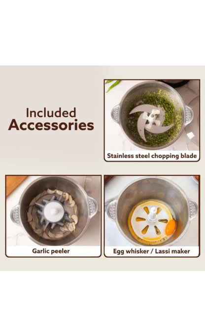AGARO Delite Vegetable & Meat Chopper - 34228