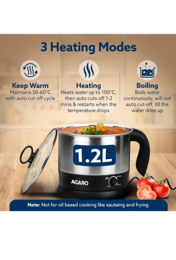AGARO Esteem Multi Kettle - 33333
