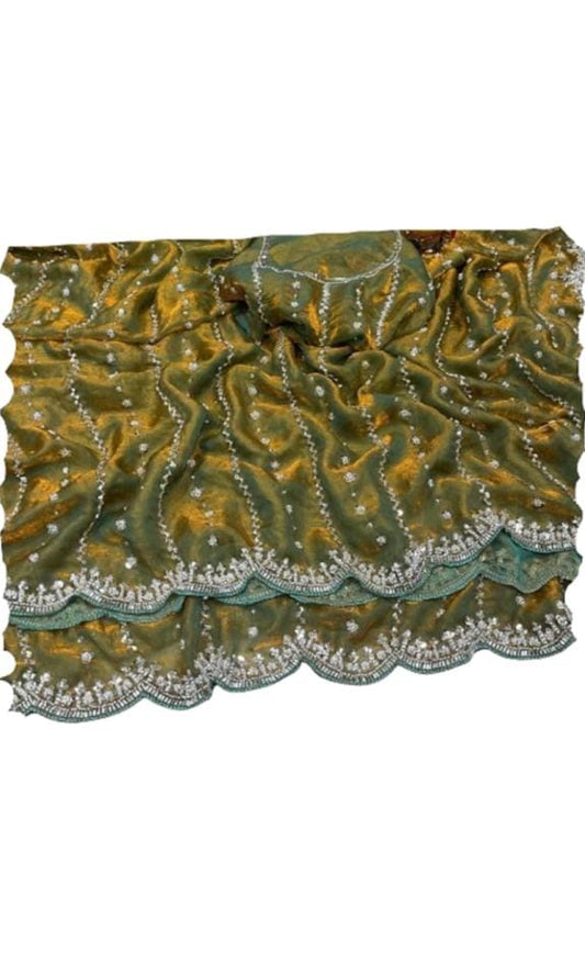 Saree - Embroidered Bollywood Pastal Saree