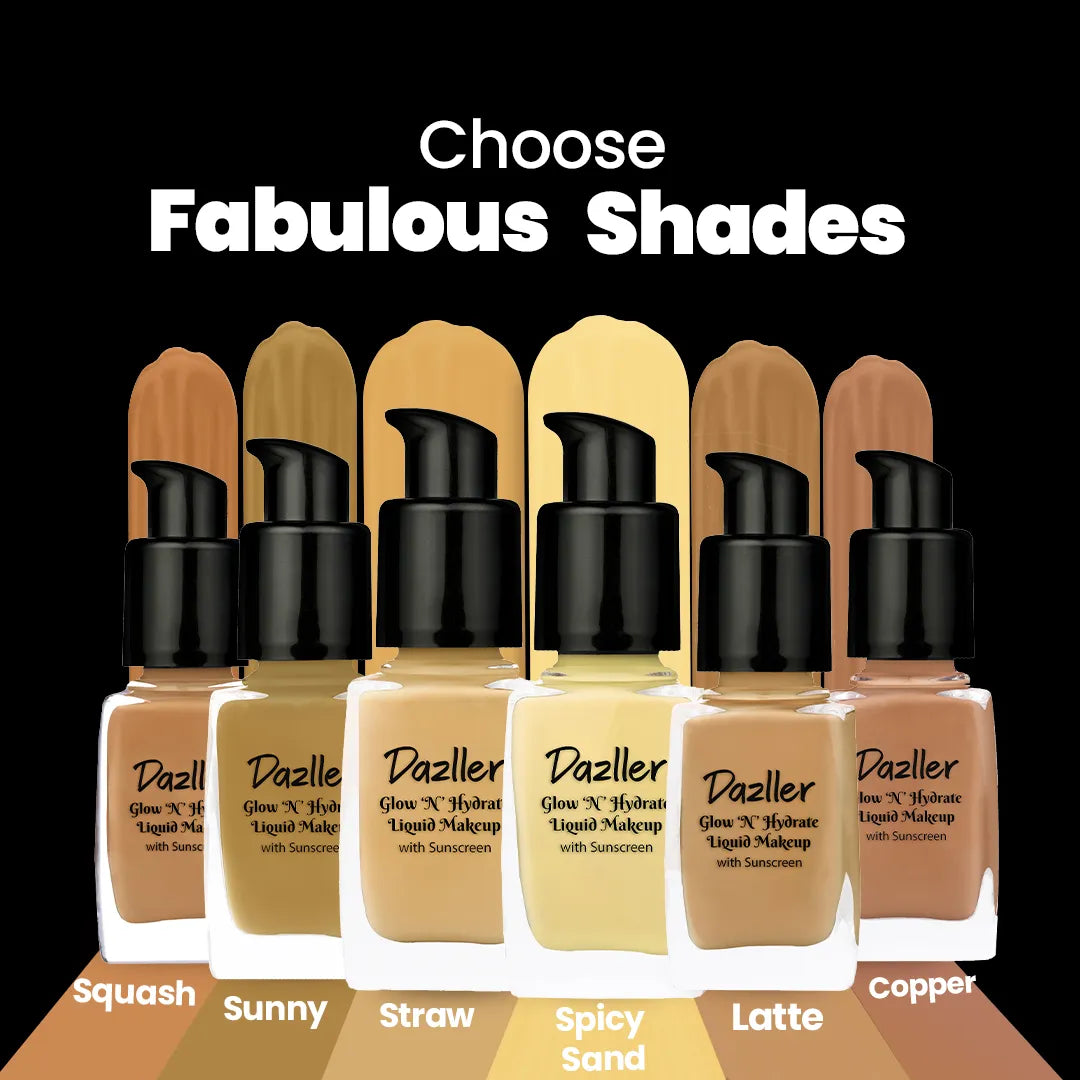 DAZLLER - glow "N" Hydrate Liquid Makeup With Sunscreen